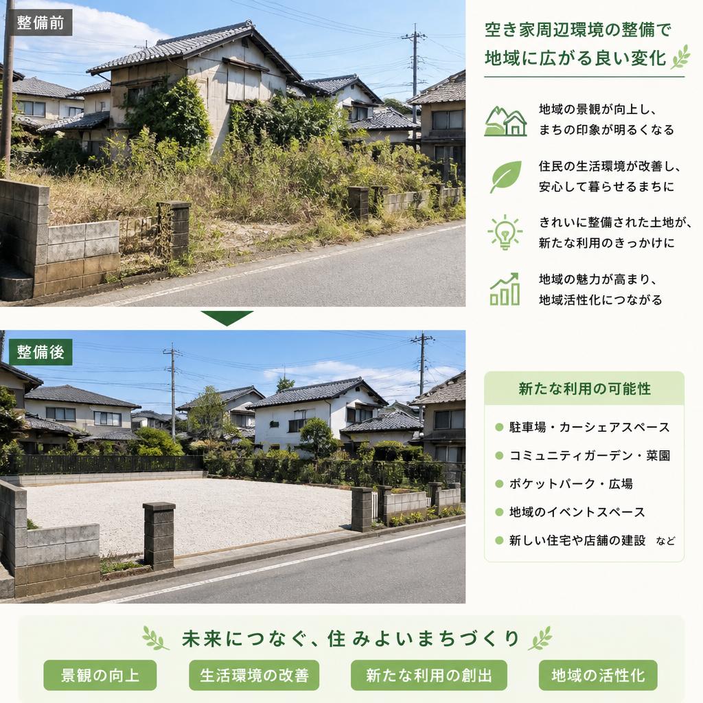 環境整備による地域活性化