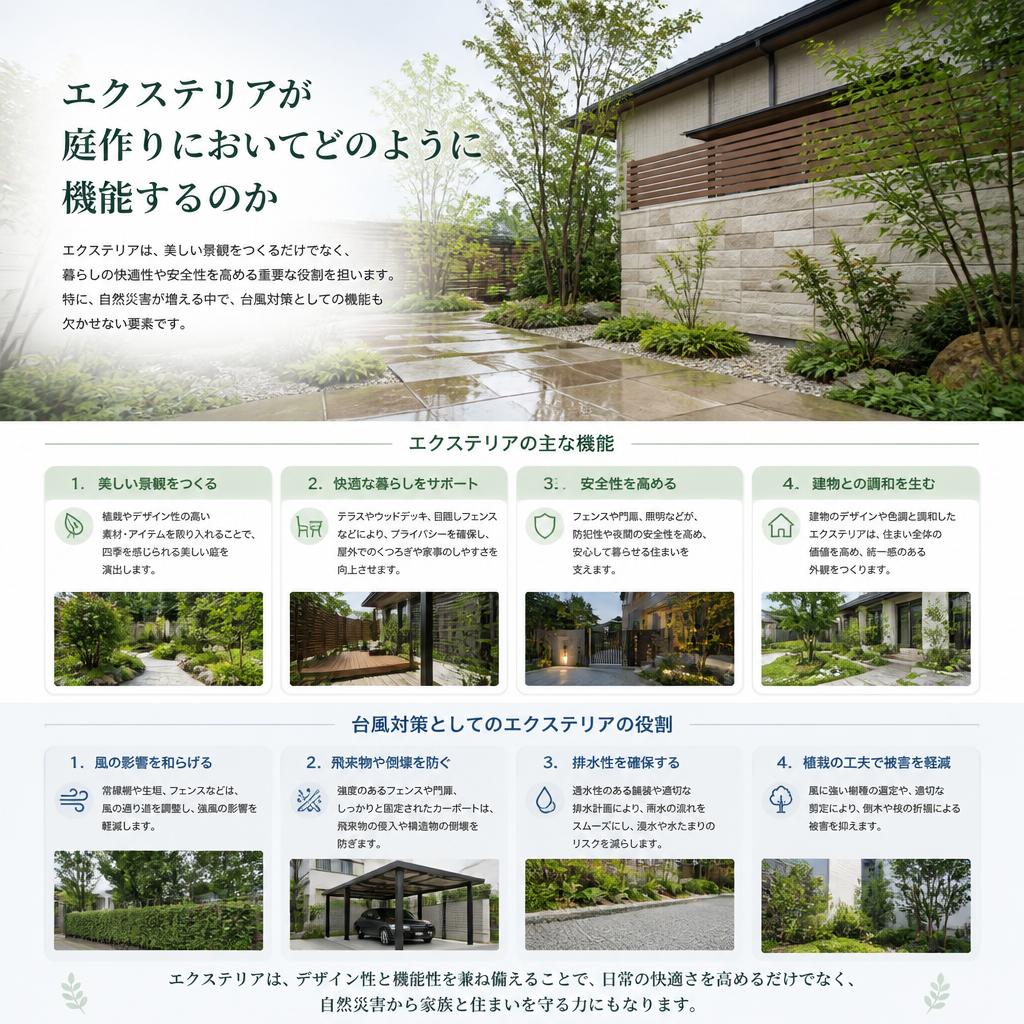 エクステリアの役割