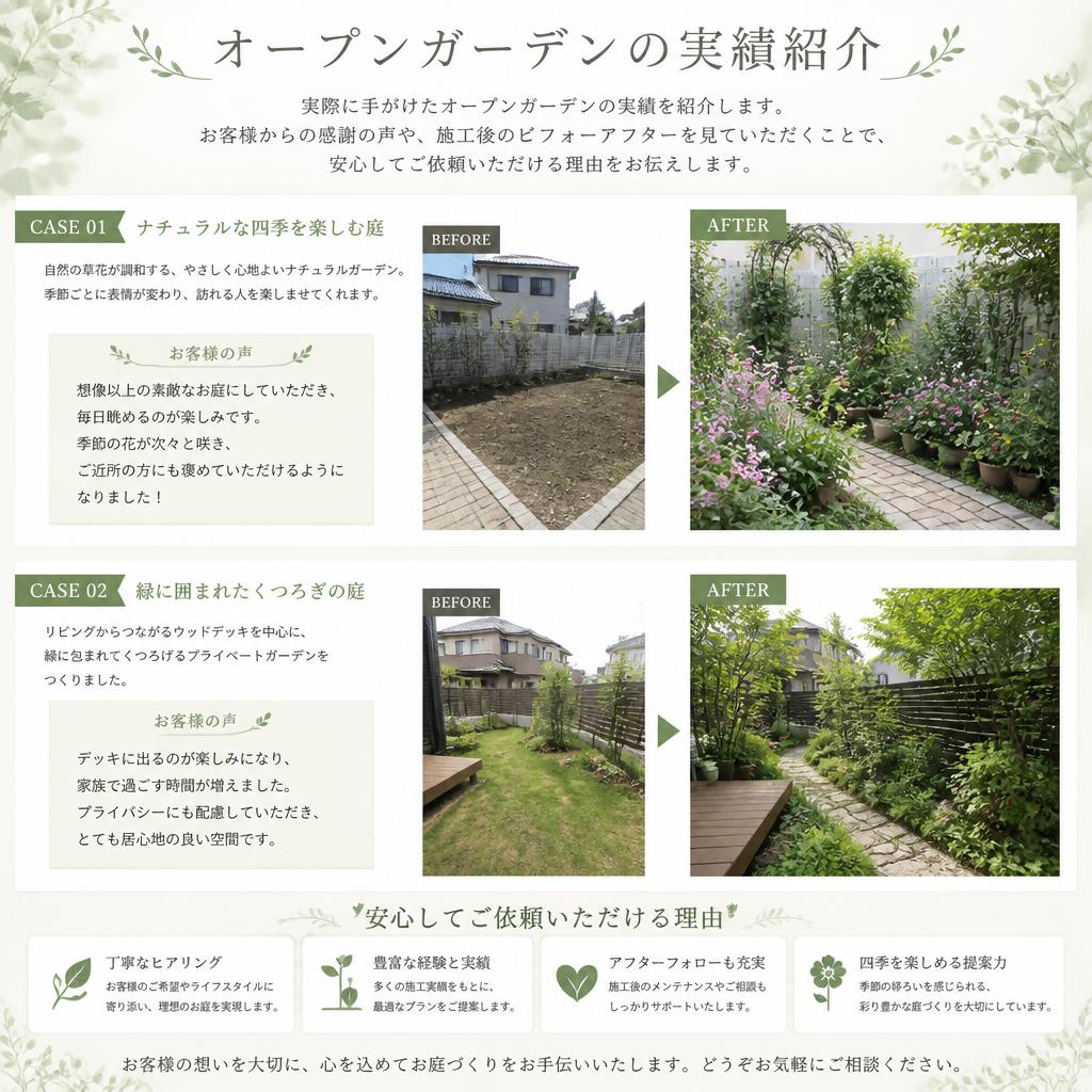 実績紹介：お客様の声