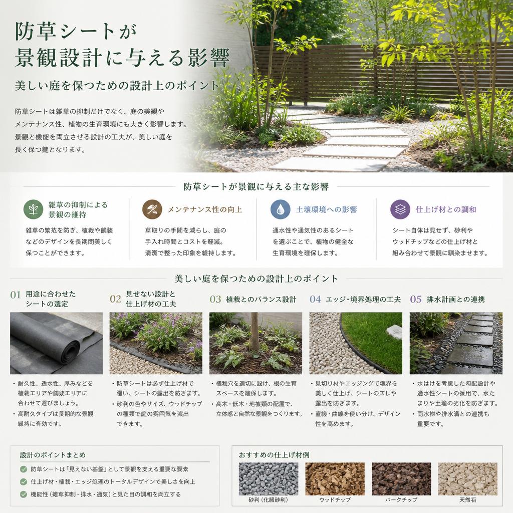 4. 景観設計への影響と重要性